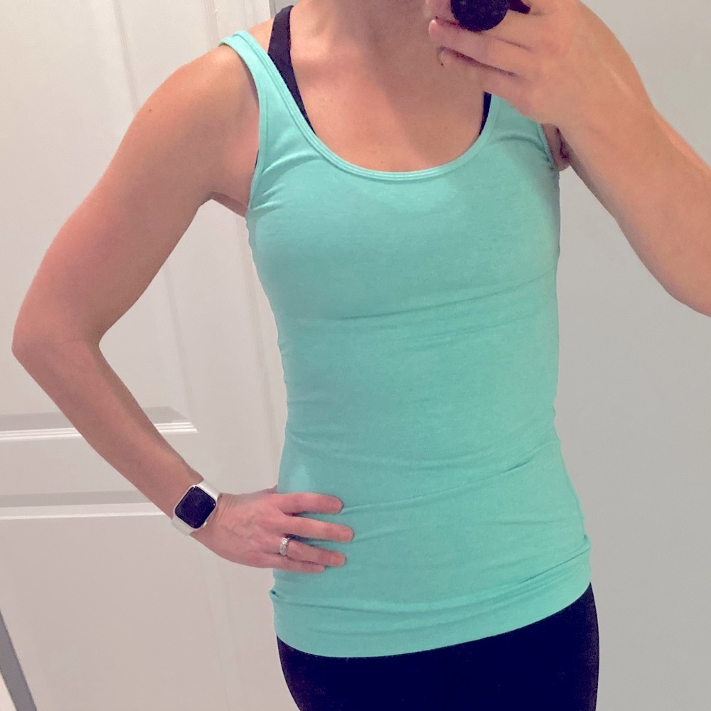 Lululemon daily tank - heathered teal
